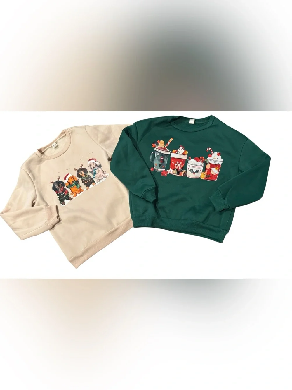 Crewneck Holiday Sweatshirt Bundle Size 9